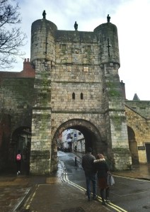 Bootham Bar at the entrance of High Petergate
