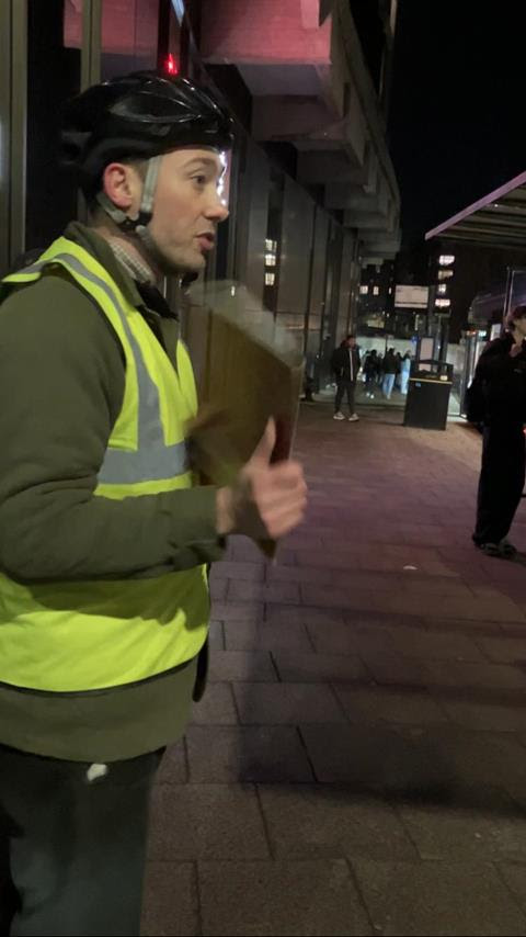 Photograph of the riverside path fixes.